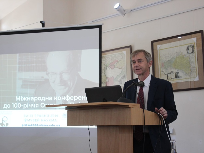 Андрій Мелешевич, президент НаУКМА на відкритті конференції