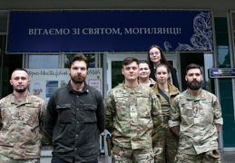 Зустріч з військовослужбовцями полку Азов